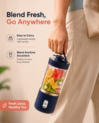 SIPZO Portable Blender for Shakes, Smoothies & Fresh Juice