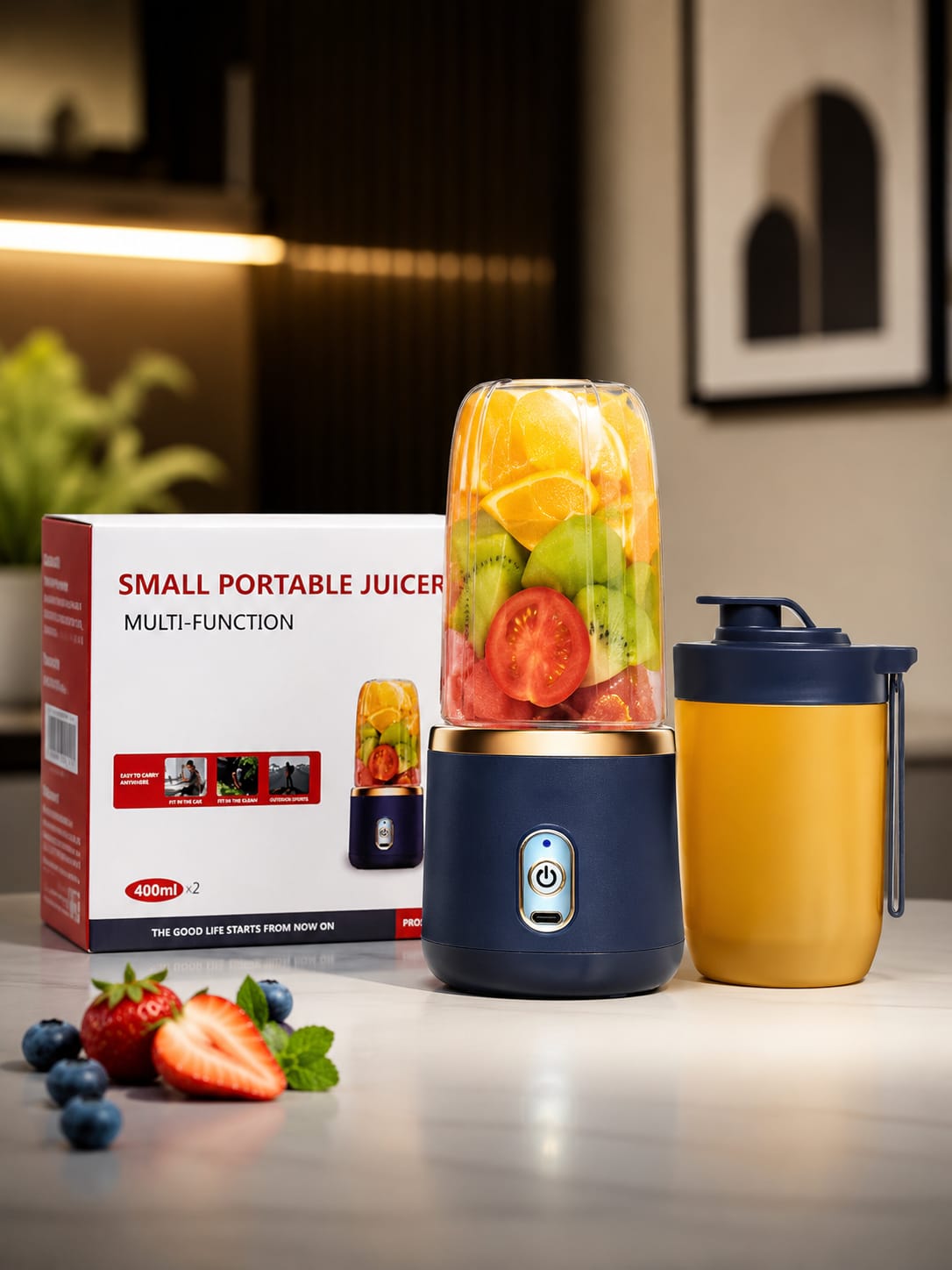 SIPZO Portable Blender for Shakes, Smoothies & Fresh Juice